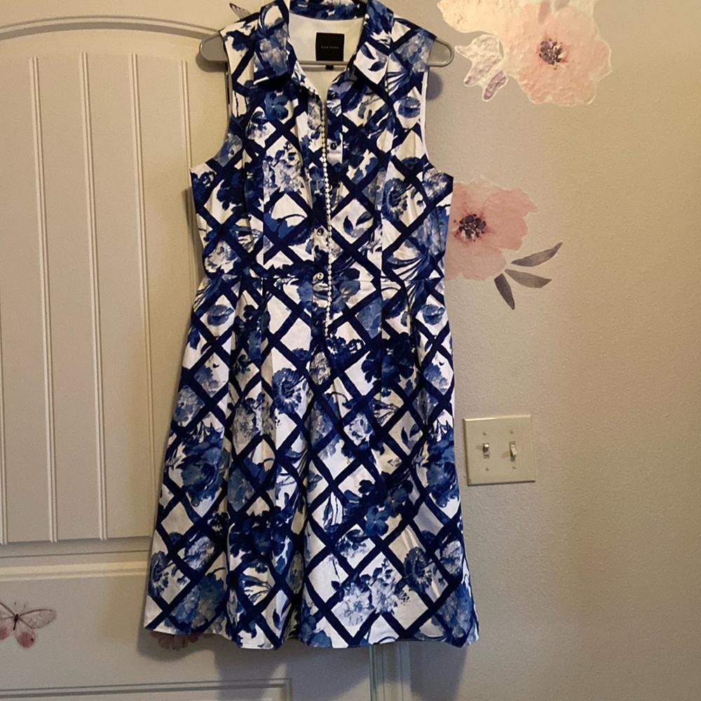 Floral A-line Dress